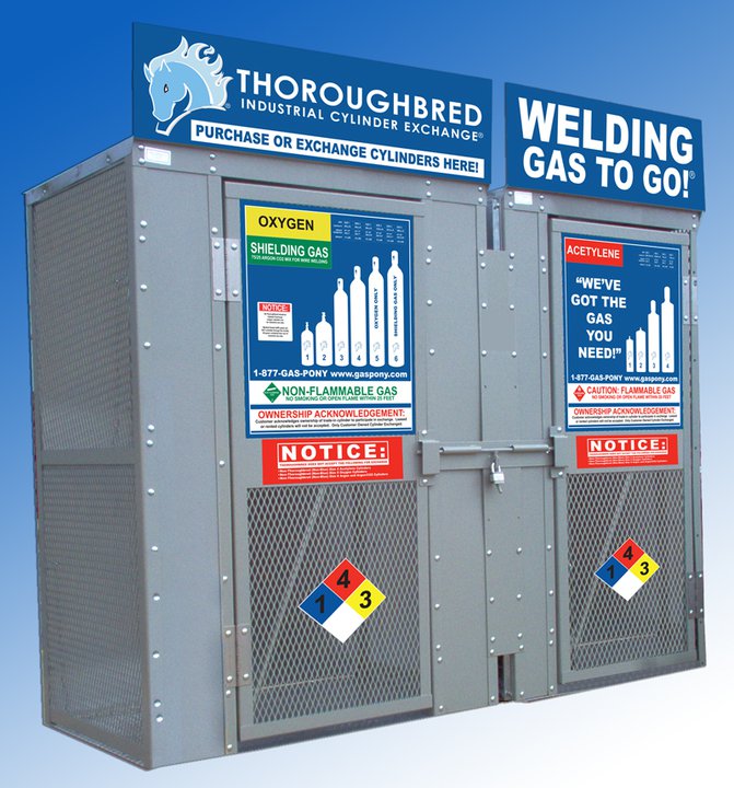 Gaspony Products from Thoroughbred Industrial Cylinder Exchange