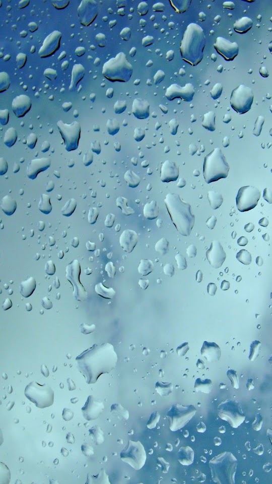 Drops on Window  Android Best Wallpaper