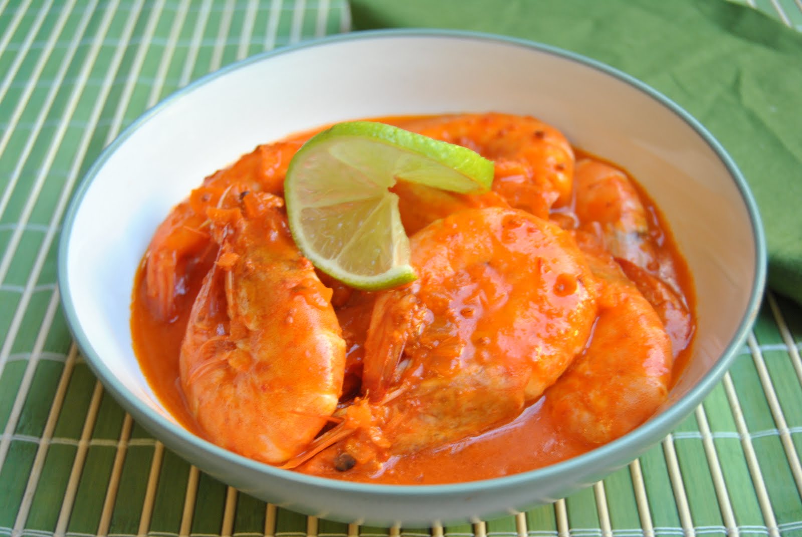 Malikala's Ono Kine Grinds Prawns in Coconut Milk & Crab Fat (Sugpo sa Aligue at Gata)