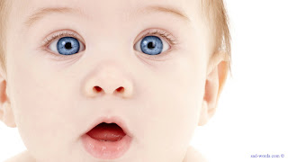 اجمل عيون زرقاء طفل