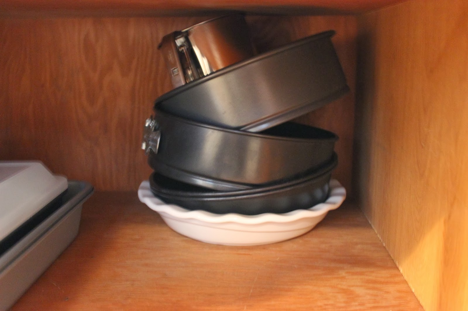 Organizing for Six Organized Baking & Utensils