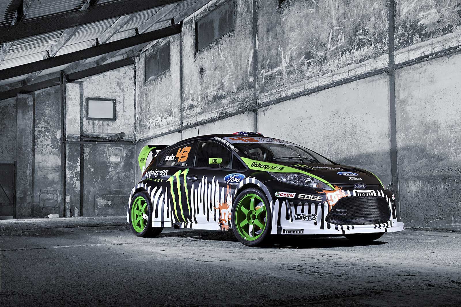 Car News Car Pictures Ken Block S Gymkhana Three Ford Fiesta Revealed