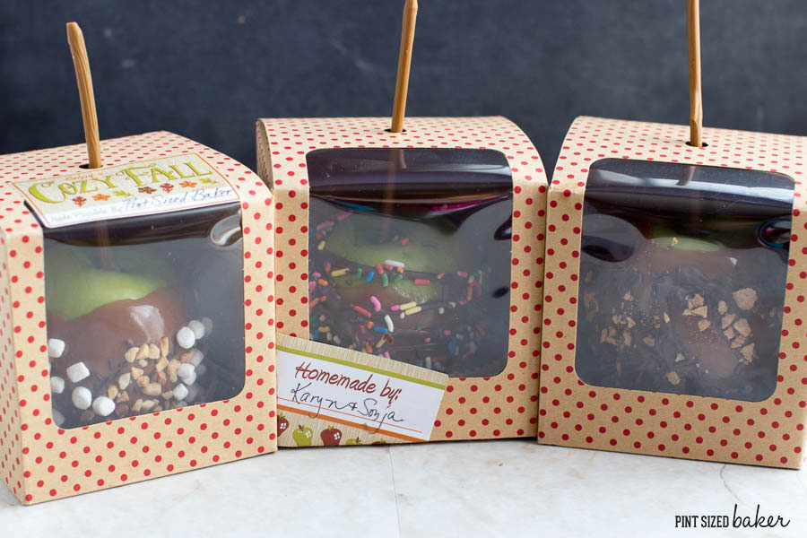 Easy Caramel Apples and Slices Pint Sized Baker