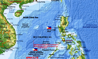 Bajo De Masinloc Map Politekon: Dfa Issues Phl Position On Bajo De Masinloc