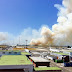 Italia, sospechan que fue doloso el incendio cerca de Fiumicino