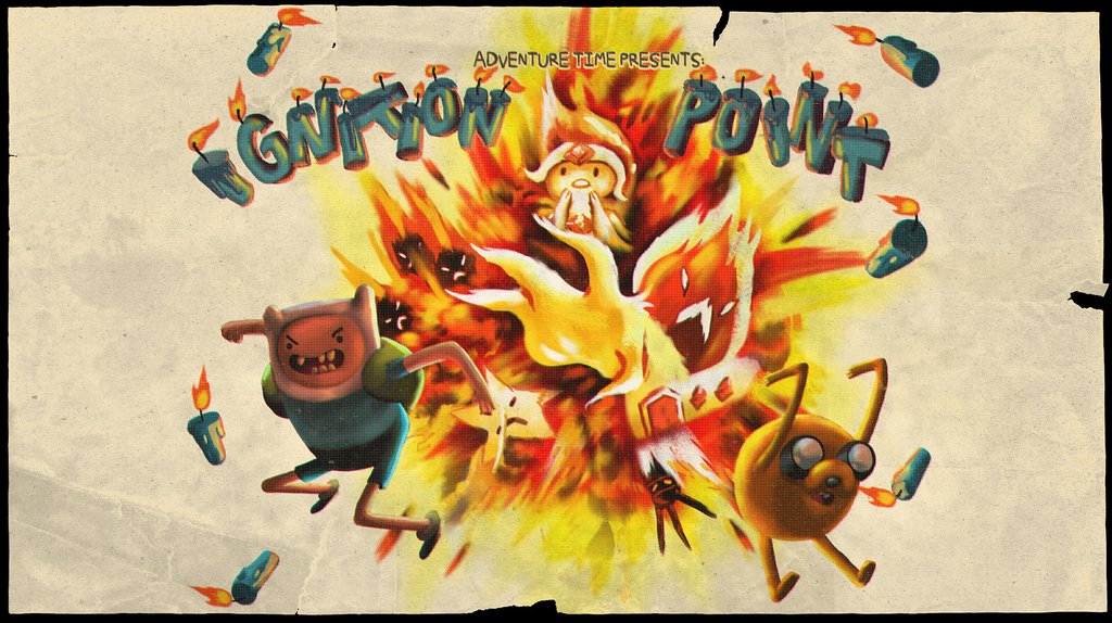 Flooby Nooby Adventure Time Title Cards Season 4