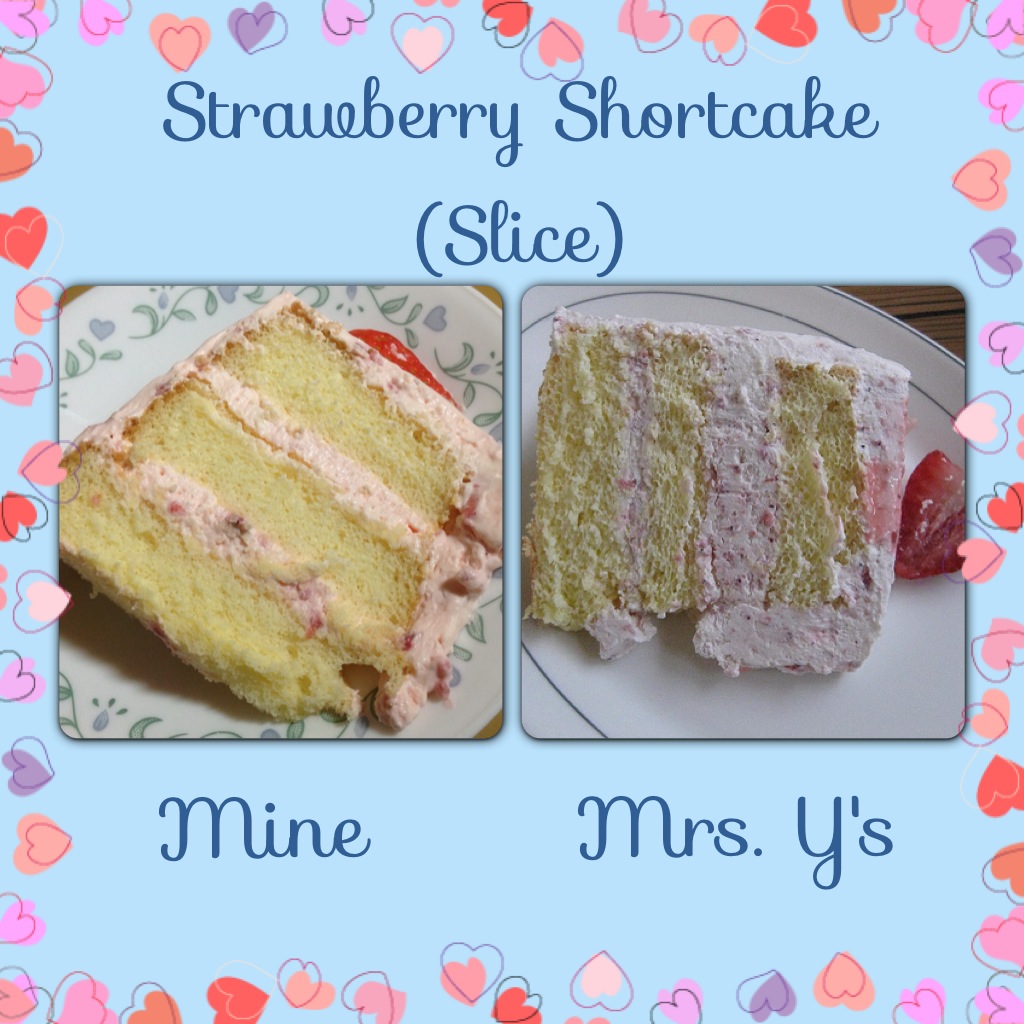 Heart of Mary Strawberry Shortcake