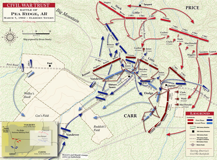 The American Civil War 150 Years Ago Today March 7, 1862