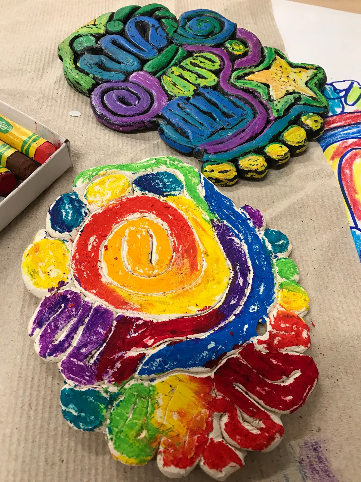 Mini Matisse Clay Coil Design