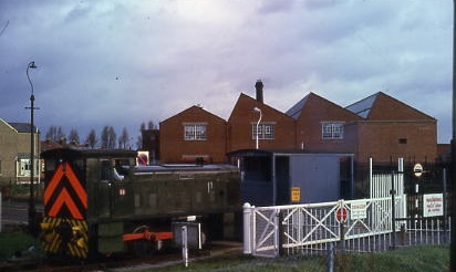 Last MOD train arrives at Priddys Hard 14/01/86