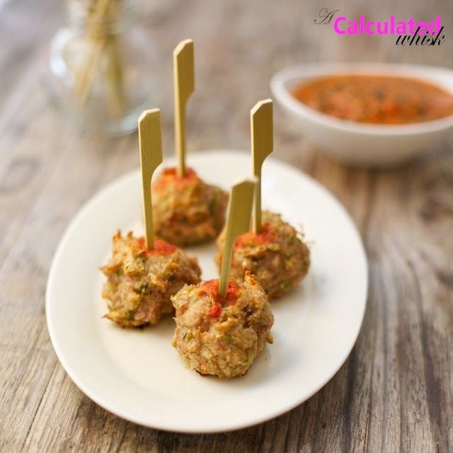 Chicken Meatballs with Garlic Kale Marinara (Paleo, Whole30)