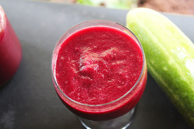 Beetroot Cucumber And Apple Smoothie