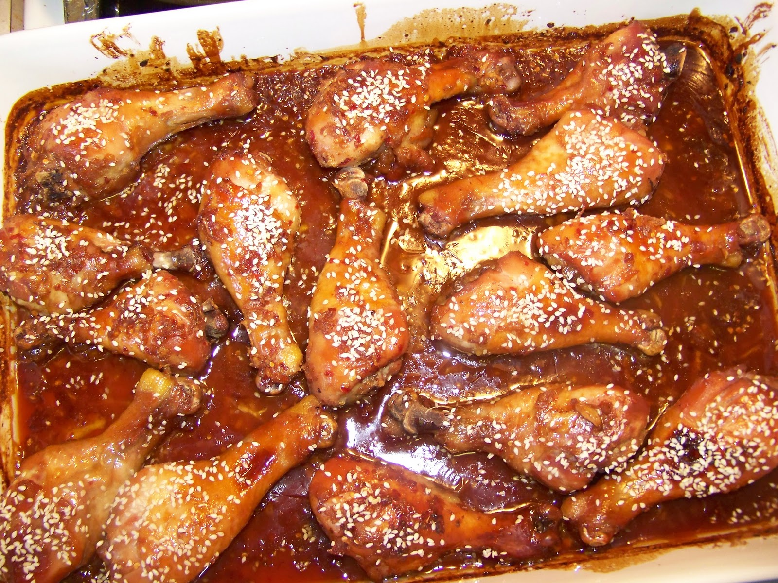 Kitchen Simmer Maple and Orange Sticky Chicken