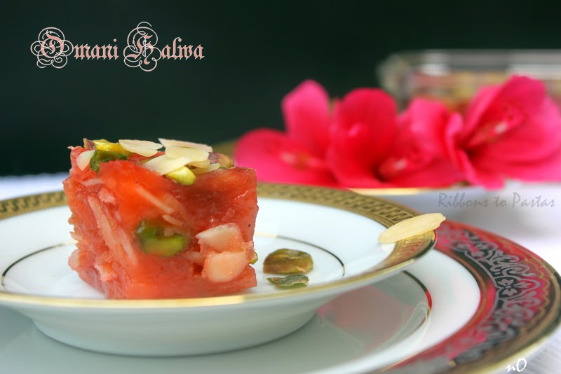 Omani Halwa Ribbons to Pastas
