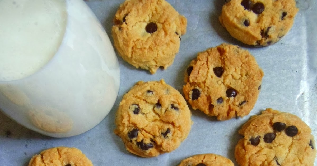 Egg Less Chocolate Chip Cookies 