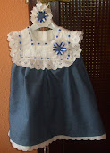 VESTIDO VAQUERO CON PUNTILLAS