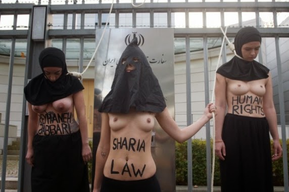 FEMEN. Desnudas y activistas. Lara, Inna. Tetas contra aborto, sexismo, religión y machismo. Feminismo. Inna Shevchenko, Lara Alcázar. Amina