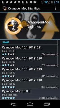 ROM Manager android apk - Screenshoot