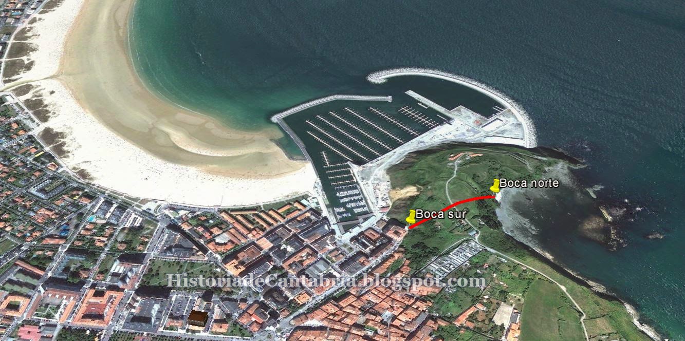 Historia de Cantabria Túnel de la Atalaya de Laredo