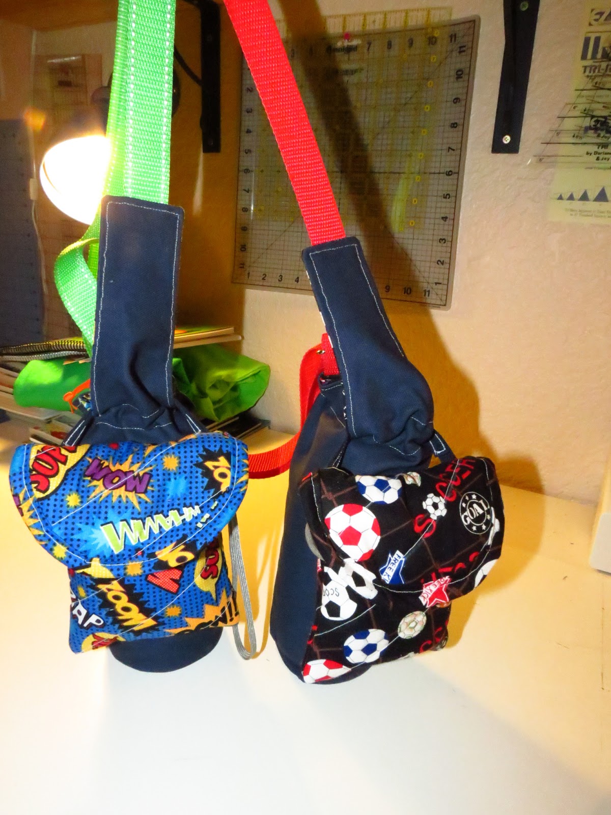 Good, Bad and Crafty Blog / 365 Project Water bottle and camera bags...