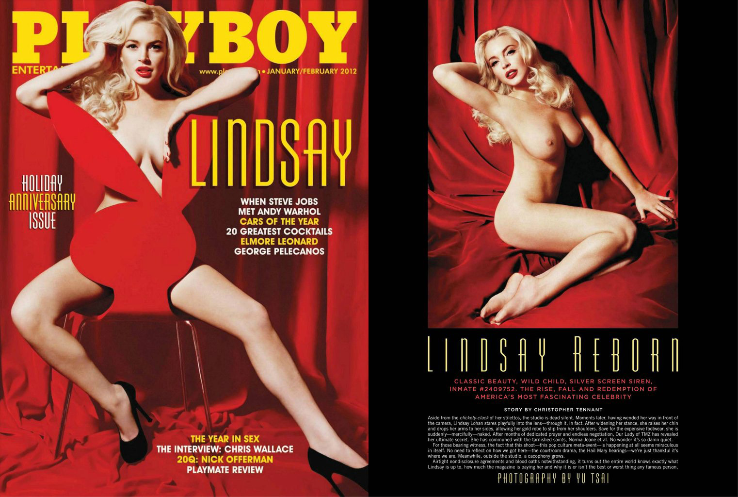 Lindsay Lohan Playboy