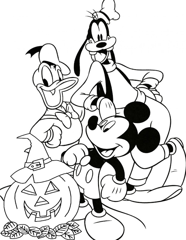  Halloween - this is a cute coloring page for you to print and color title=