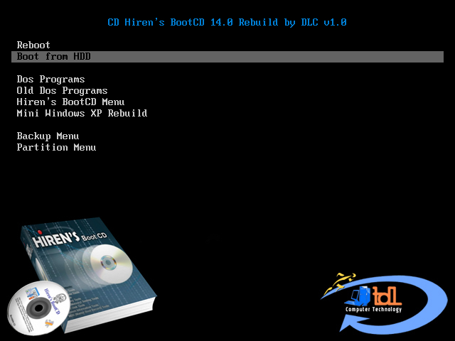 Hiren Boot Cd 15.4 -