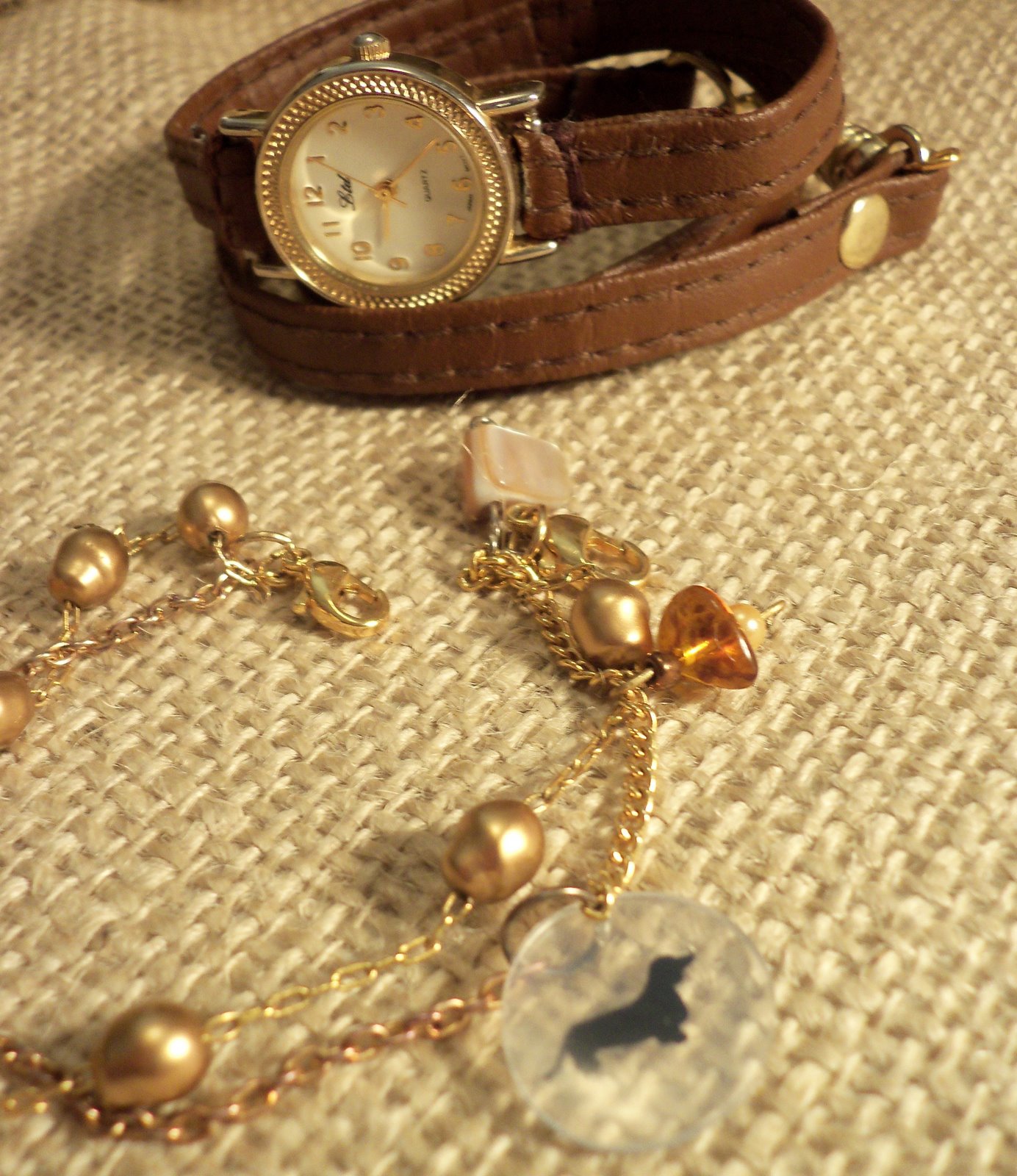 Make The Best of Things DIY Wrapped Charm Watch Bracelets