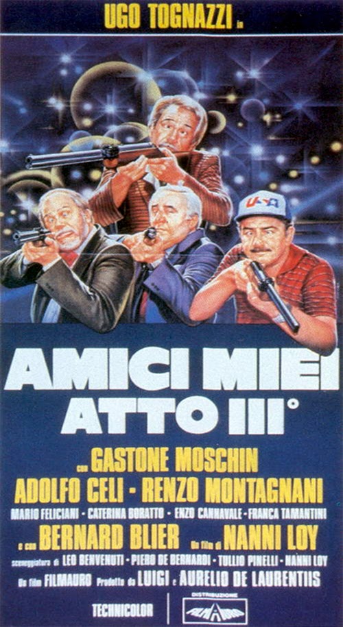 Film : Amici miei nel ricovero psichiatrico per matti e per anziani