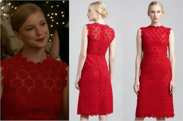 Emily VanCamp in Valentino - Seen on 'Revenge'