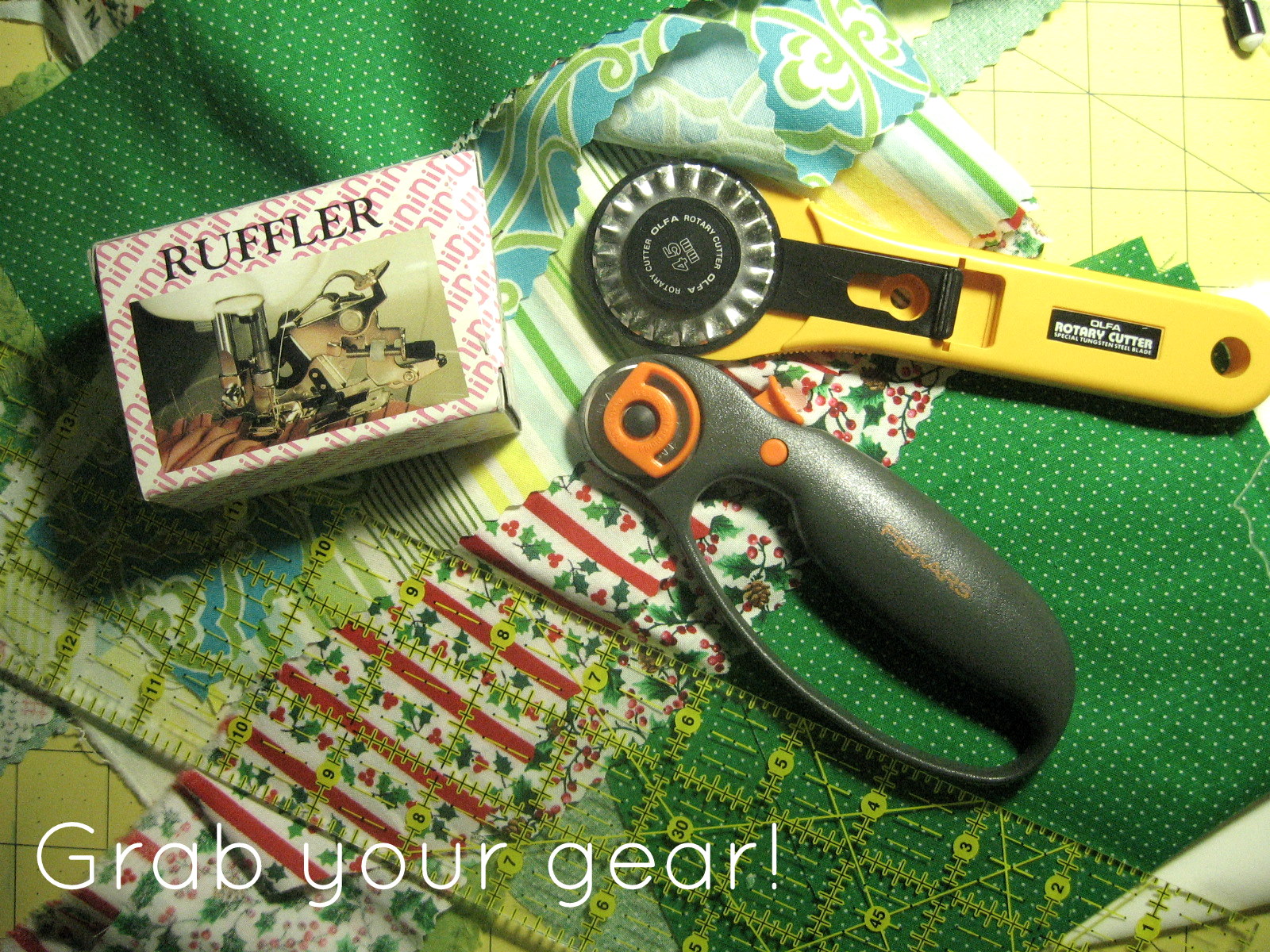 Pickup Some Creativity Ruffled Christmas Pillow Cover Tutorial