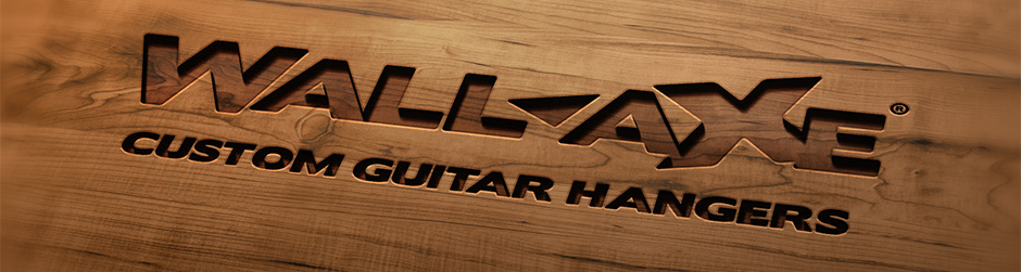 Wall-Axe Custom Guitar Hangers