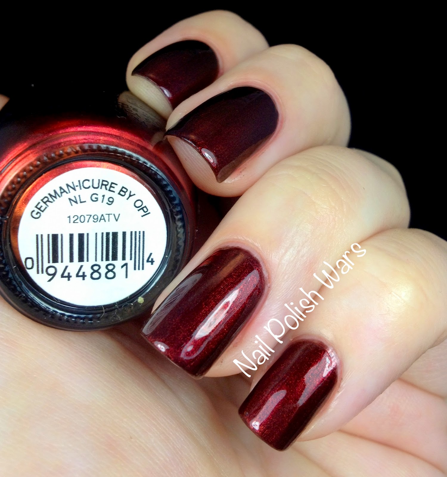 Nail Polish Wars OPI Germany Collection