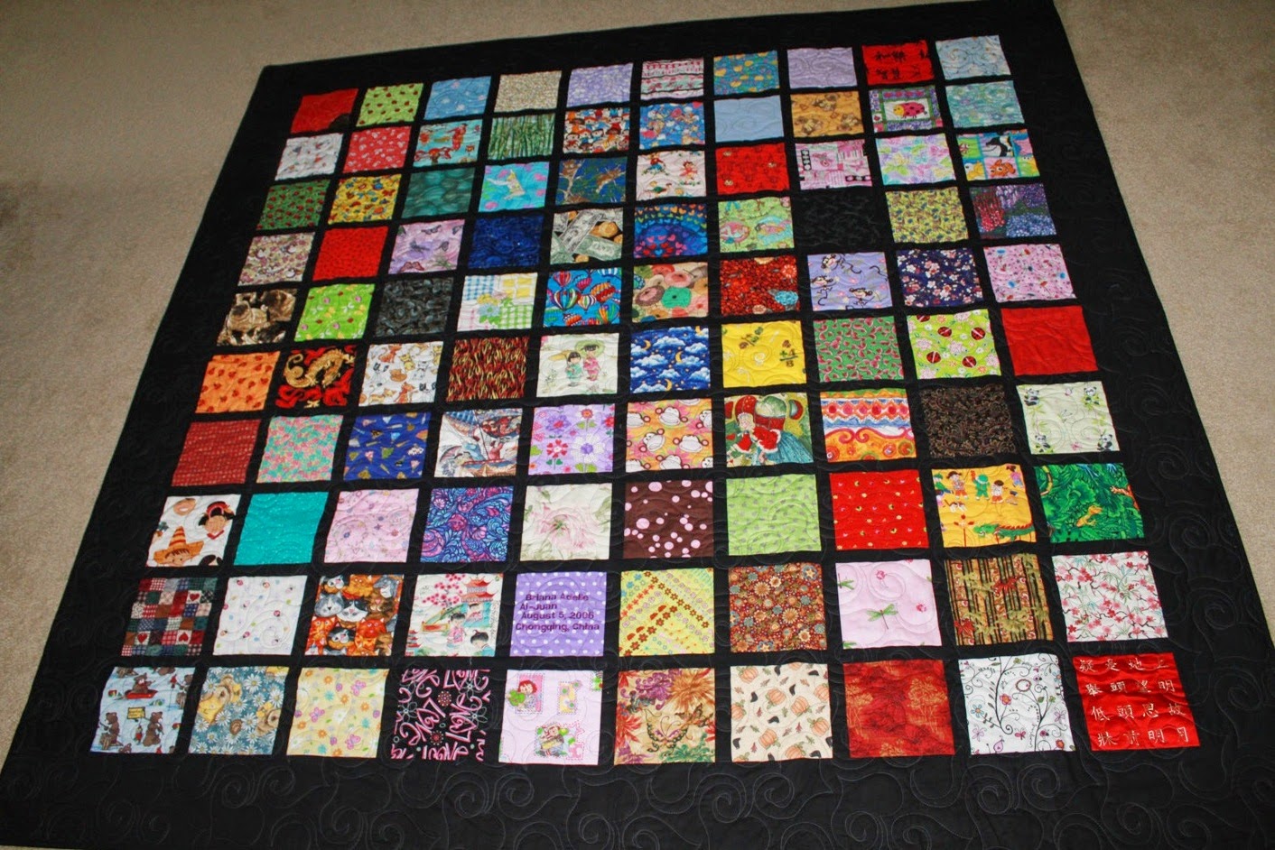 Confessions of a Fabric Addict 150 in 5, Day 4 100 Good Wishes