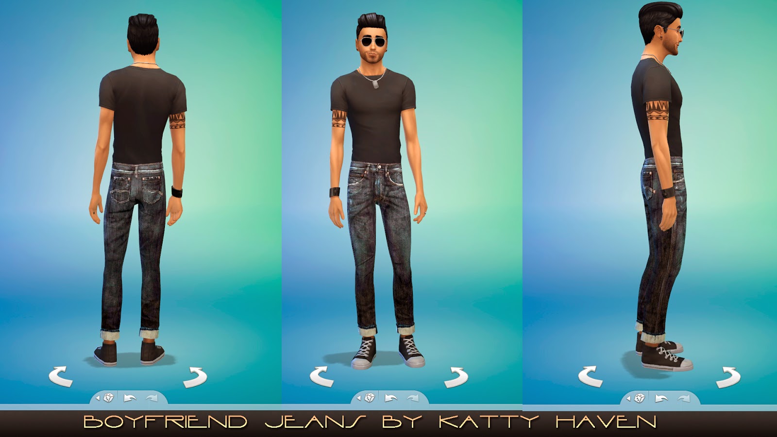 Boyfriend jeans for men by kattyhaven.