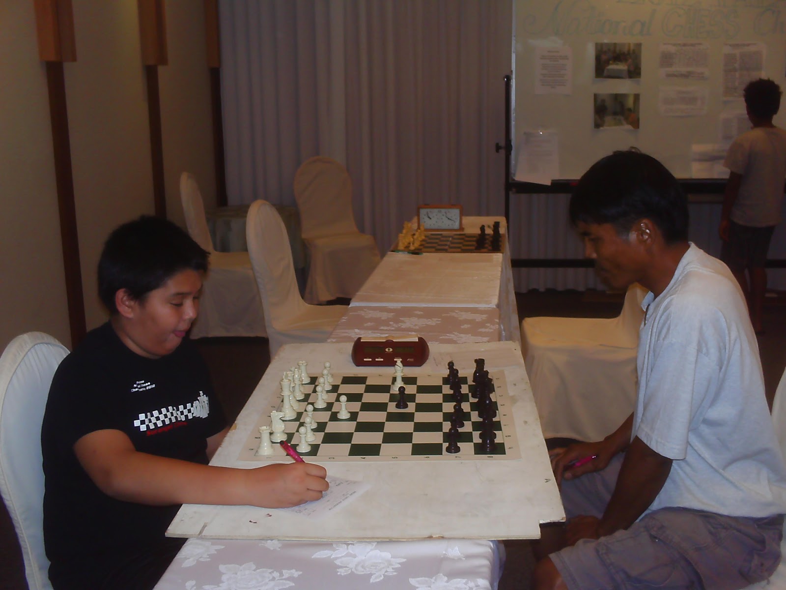 Chess ace drew with int'l master in state Open Rating Chess tourney