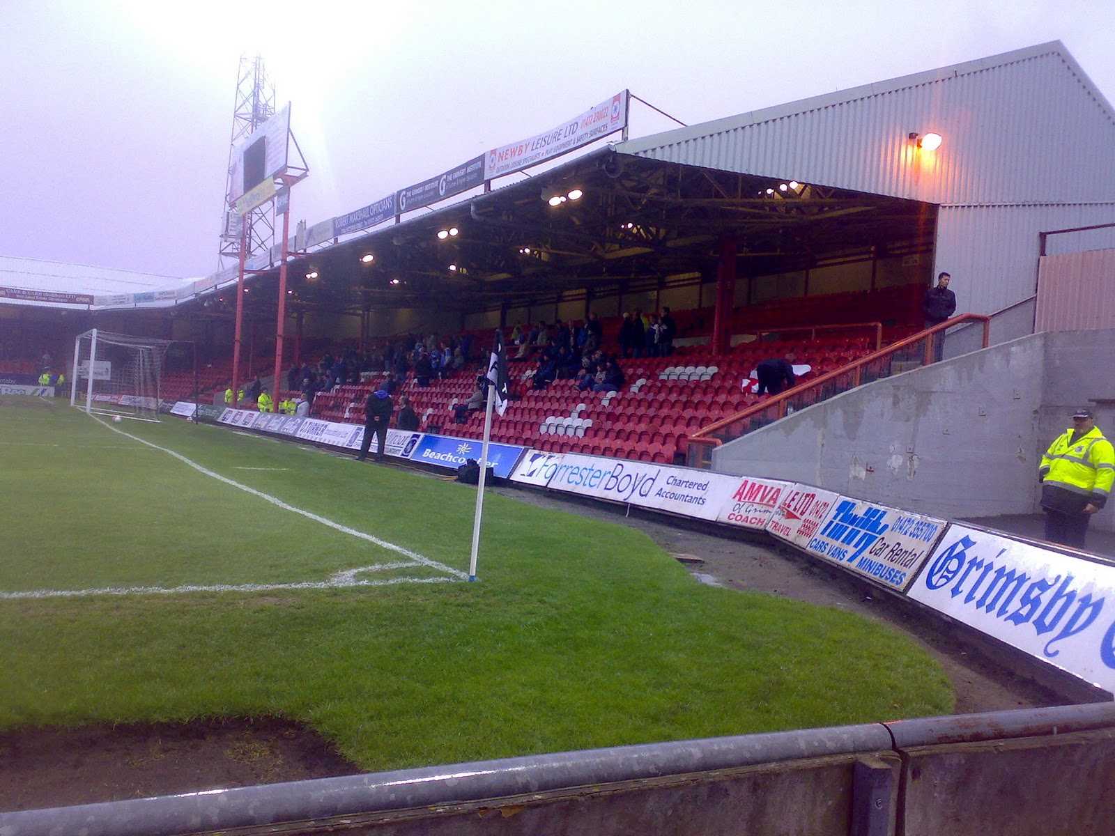 The Wanderer Grimsby Town Blundell Park