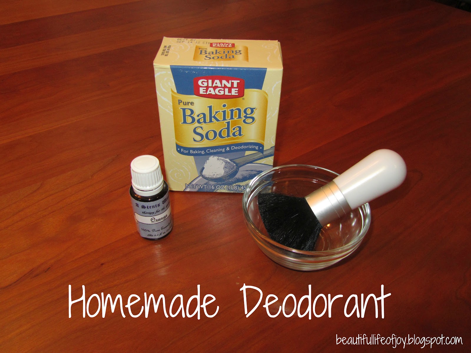 Beautiful Life of Joy How to Make Easy, Homemade, Natural Deodorant