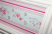 Shabby Chic Rose Fabric picture
