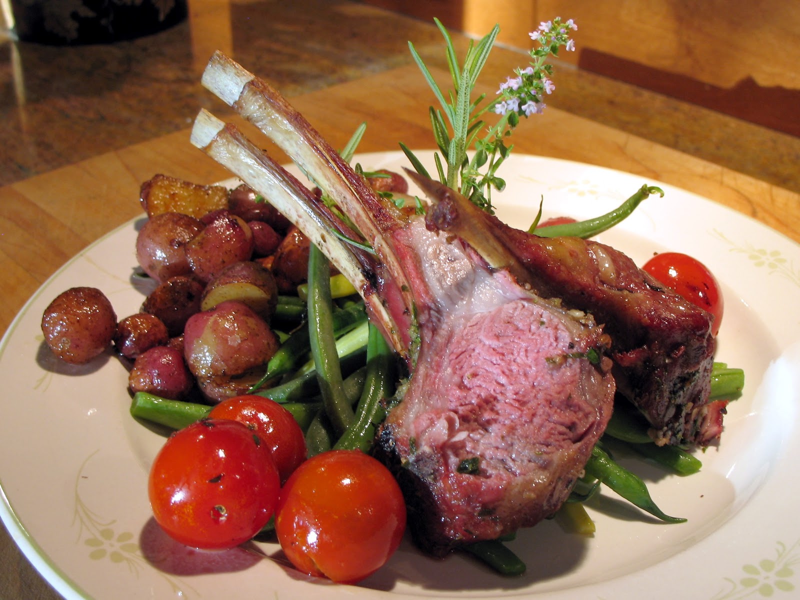 gimme the knife! Perfect, Simple Rack of Lamb