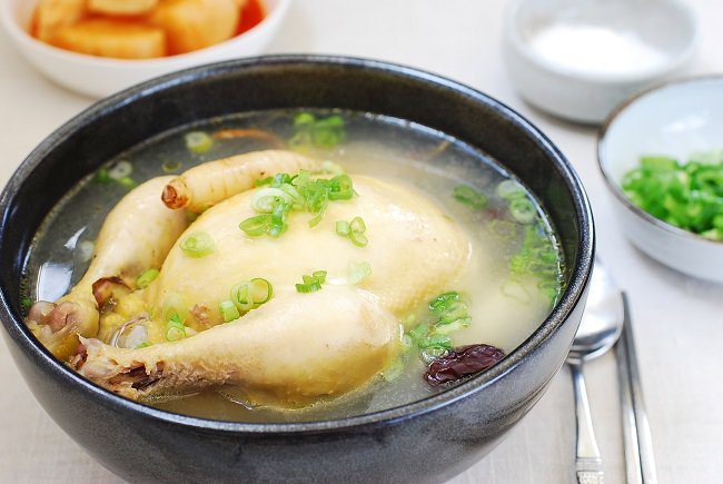 Sop Ayam Bawang, Samgyetang, Chicken Onion Soup