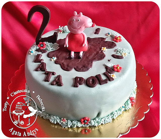 TORT ZE ŚWINKĄ PEPPĄ / Peppa Pig cake 