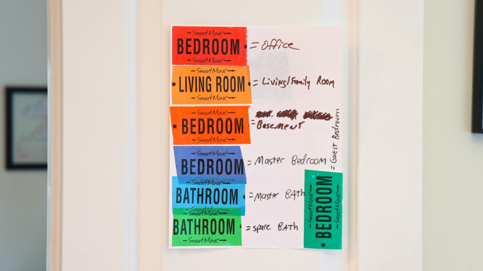 Food. Fashion. Home. Color Code Your Move with Moving Labeling Tape