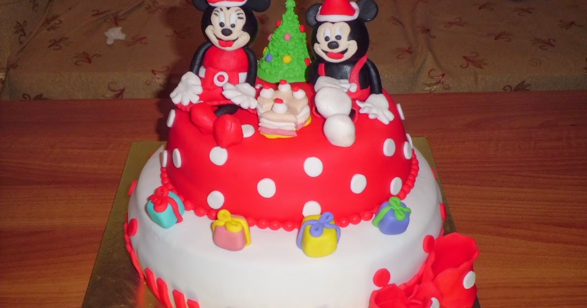 Lerna�nın Pasta Evi Mickey Minnie Mouse Kutlama Pastası