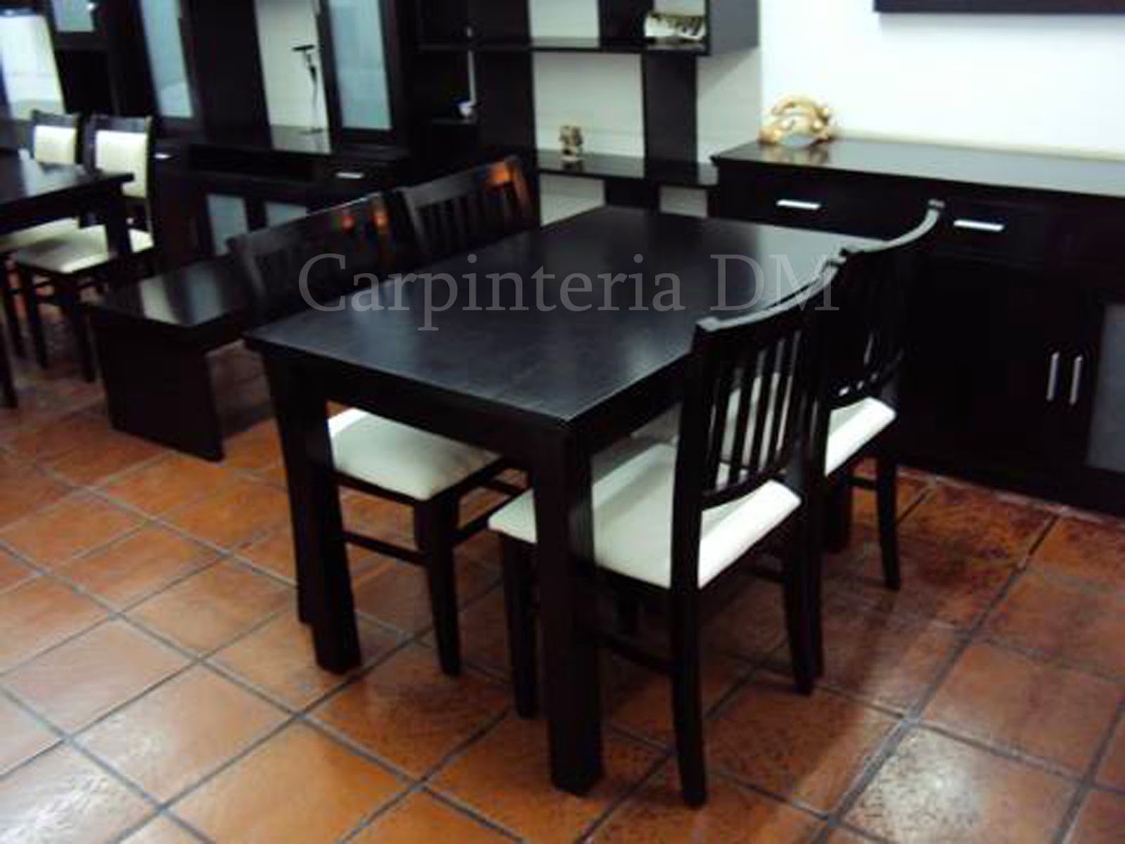 Mesas comedor.