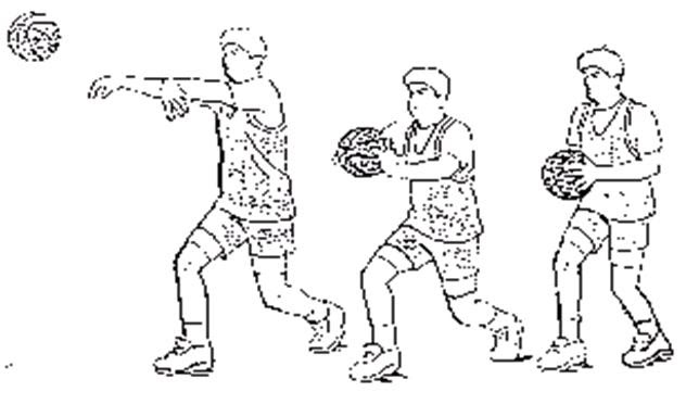 tentang olahraga: Macam-Macam Passing Dalam Bola Basket