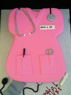 A Little Something Sweet: Nursing Graduation Cake