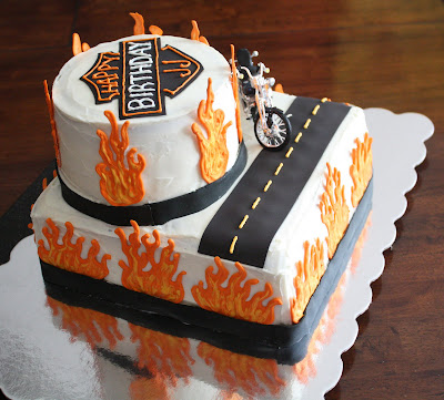 Harley-Davidson Birthday Cake Ideas