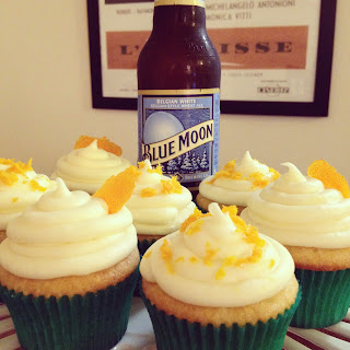 The Lush Chef: Blue Moon Cupcakes