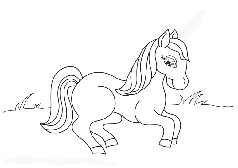 Horse Coloring Pages | Learn To Coloring